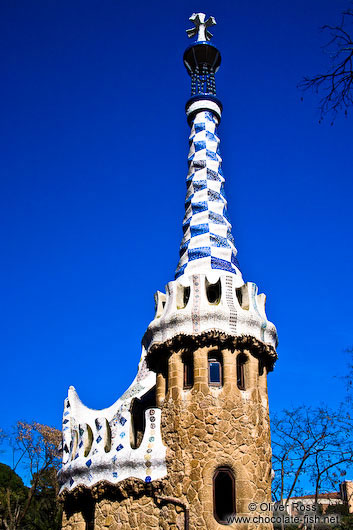 Buidling in Barcelona´s Park Güell