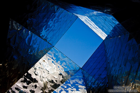 Skylight in the Natural History Museum (Museu Blau) near Barcelona Forum