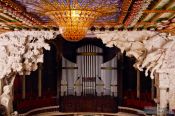 Travel photography:Barcelona Palau de la Musica Catalana, Spain