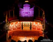 Travel photography:Barcelona Palau de la Musica Catalana, Spain