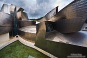 Travel photography:The Bilbao Guggenheim Museum, Spain