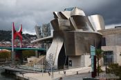 Travel photography:The Bilbao Guggenheim Museum, Spain