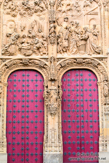 The Puerta del Perdon in Salamanca Cathedral