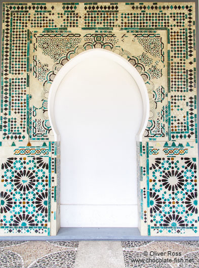 Arabic door at the Convento de las Dueñas in Salamanca