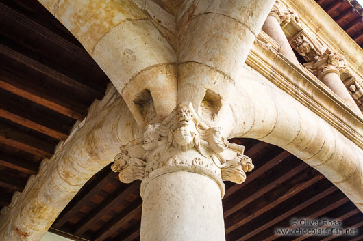 Capitals in the Convento de las Dueñas