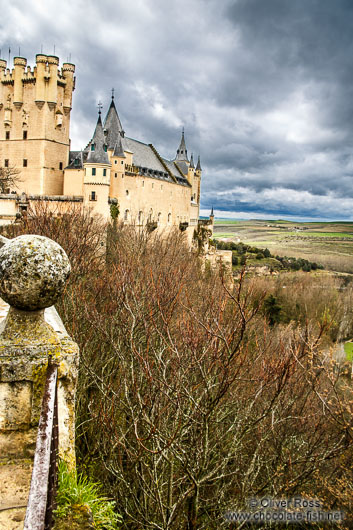 The Alcazar castle in Segovia