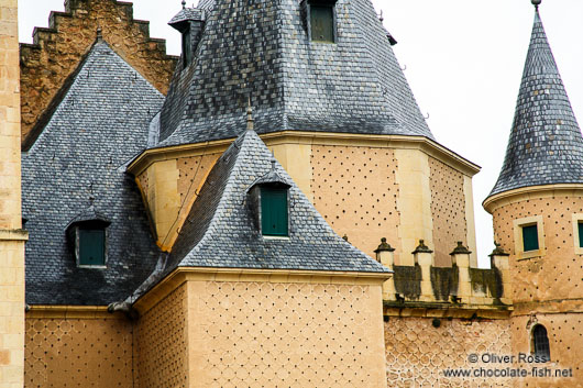 Towers of the Segovia Alcazar