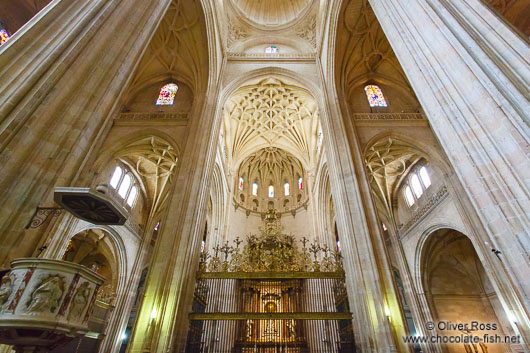 Interiour of Segovia cathedral