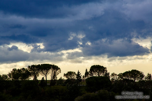 Segovia sunset