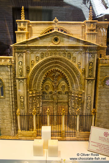 Toledo marzipan church