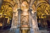 Travel photography:Small chapel inside Avila Cathedral, Spain