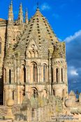 Travel photography:Battlements of Salamanca Cathedral, Spain
