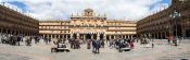 Travel photography:The Plaza Mayor (main square) in Salamanca, Spain