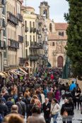 Travel photography:Salamanca street, Spain