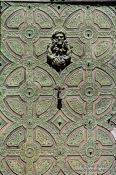 Travel photography:Toledo cathedral door, Spain