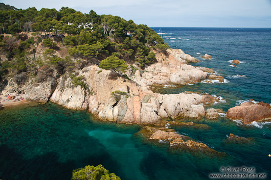 Small bay on the Costa Brava