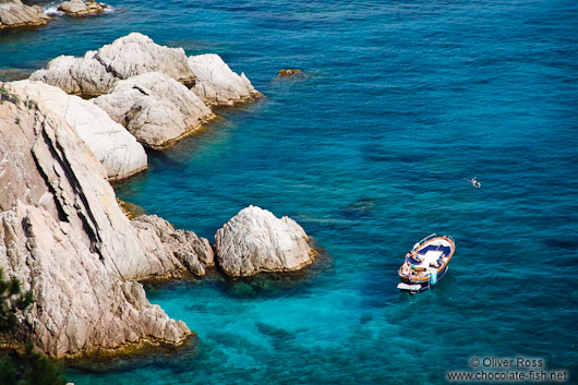 Boating along the Costa Brava