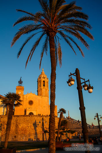 Sitges church of Sant Bartomeu i Santa Tecla