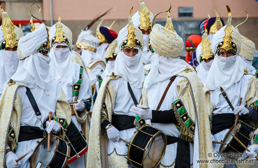 Procession for the Epiphany (Three Kings) celebrations in Sitges