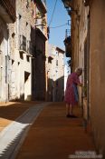 Travel photography:Small street in Begur, Spain