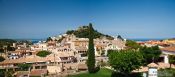 Travel photography:Begur panorama, Spain