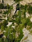 Travel photography:Cingles de Berti waterfalls, Spain