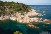 Travel photography:Small bay on the Costa Brava, Spain