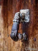 Travel photography:Door knock in Girona, Spain