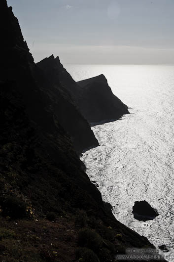 Coastline in the Tamadaba Nature Reserve on Gran Canaria