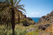 Travel photography:Valley near Güigüi beach on GranCanaria, Spain