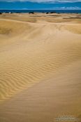 Travel photography:Sand dunes at Maspalomas on Gran Canaria, Spain