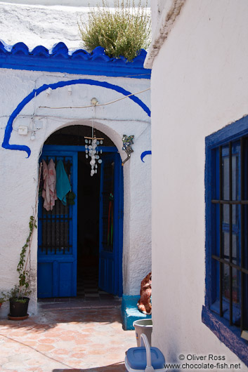 House in Granada`s Sacromonte district 