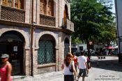 Travel photography:Central square in Granada`s Albayzin district, Spain