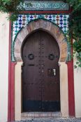Travel photography:Granada door, Spain