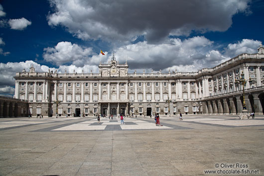 The Royal Palace in Madrid