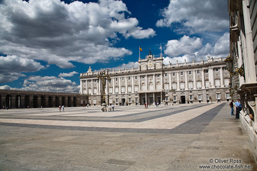 The Royal Palace in Madrid