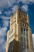 Travel photography:Madrid Alcala tower, Spain