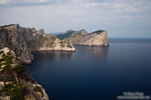 Rocks near the cape Cap Formentor