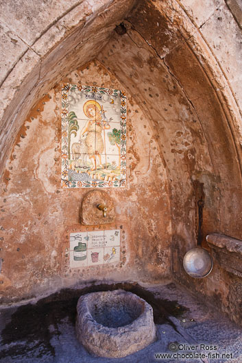 Drinking fountain in Deiá