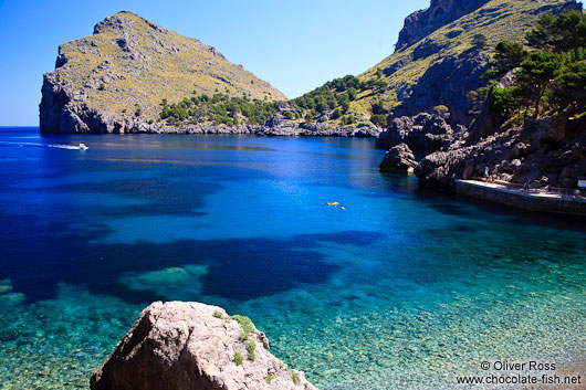 Bay at Sa Calobra