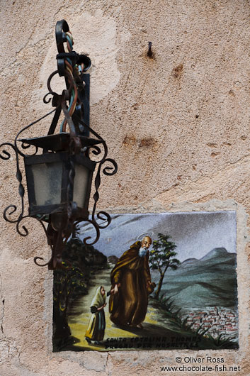 Facade details Valldemossa village