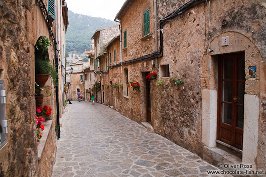 Valldemossa village street