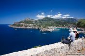 Travel photography:Port de Soller bay, Spain