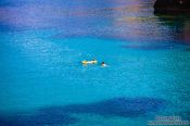 Travel photography:Swimmers at Sa Calobra, Spain