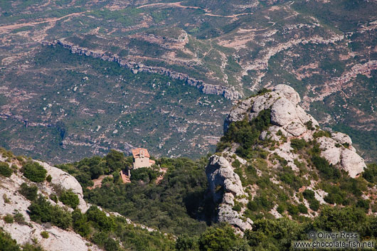 Isolated hut near Montserrat 