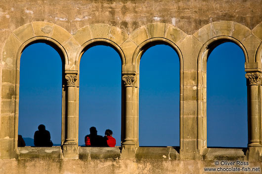 Colonnade in Montserrat