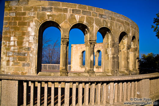 Colonnade in Montserrat