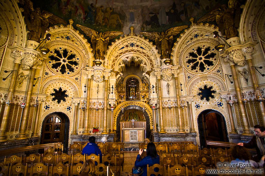 Small chapel in the Montserrat monastery