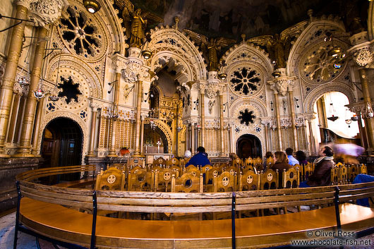 Small chapel inside the Montserrat monastery