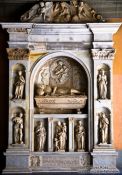 Travel photography:Sculptures at Montserrat monastery, Spain